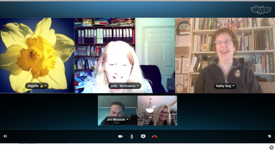 Creative Writing Team - Weekly Skype
