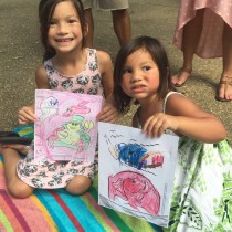 Fun Time Coloring At First Sundays Art Festival, Annapolis, MD